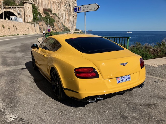 Left hand drive BENTLEY CONTINENTAL GTC GT V8 MONACO REG